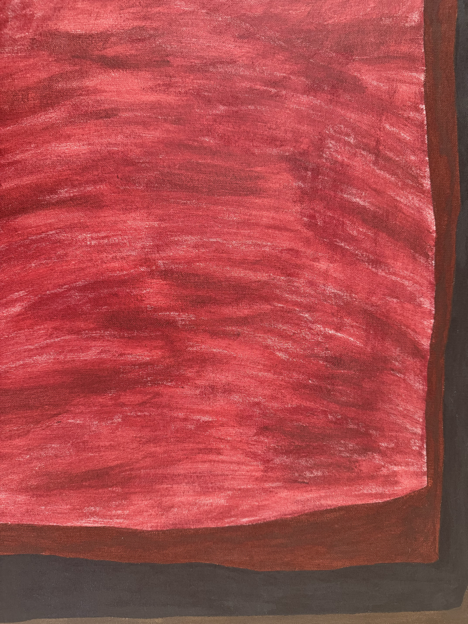 Abstract painting from the HELD series exploring pressure and containment