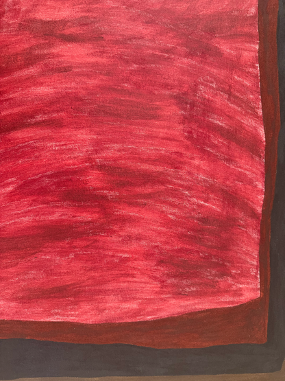 Abstract painting from the HELD series exploring pressure and containment