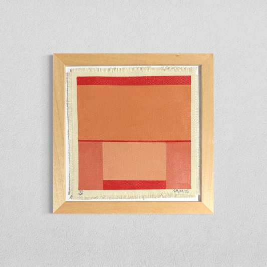 Daily abstract painting from the this day happened visual diary