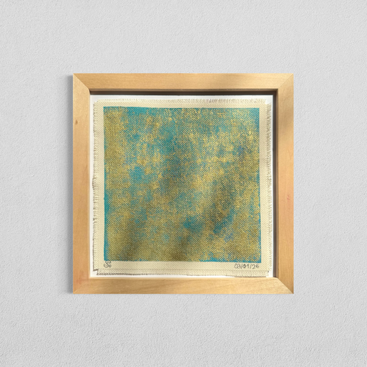 Daily abstract painting from the this day happened visual diary