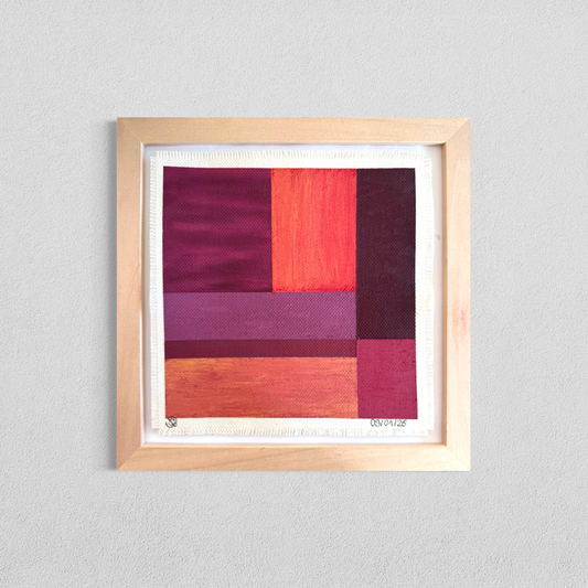 Daily abstract painting from the this day happened visual diary