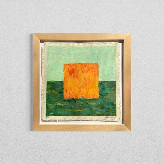 Daily abstract painting from the this day happened visual diary
